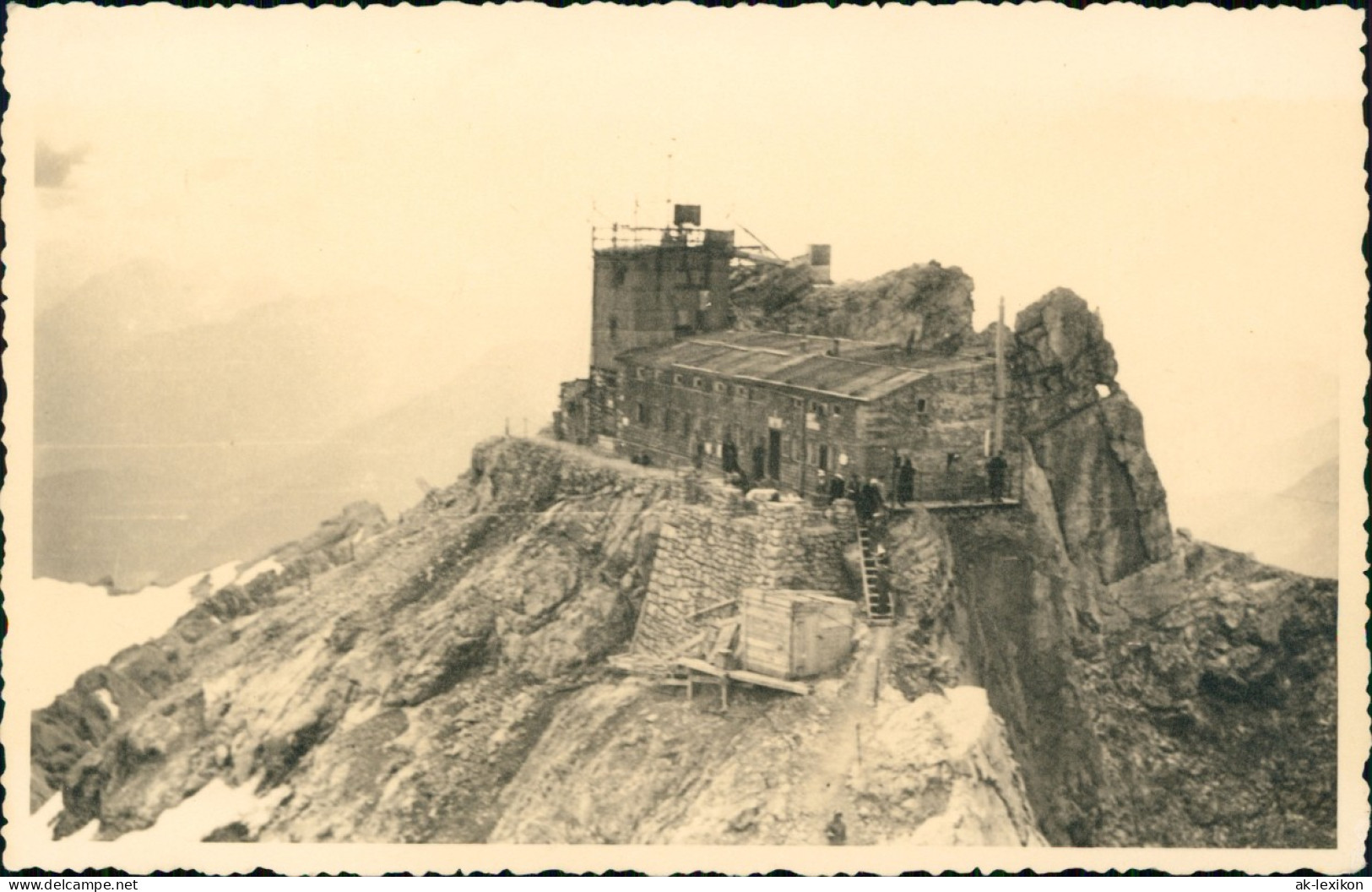 Ansichtskarte Grainau Münchner Haus (Zugspitze) Während Des Umbaus 1930 - Other & Unclassified