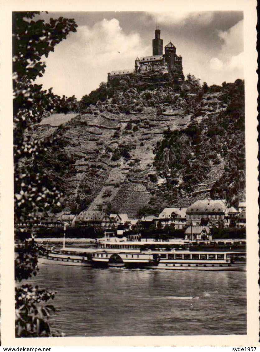 Der Rhein von Koblenz bis Rüdesheim - 12 originalaufnahmen 6,5 x9cm - Photo originale de cartes postales  (Cekade)