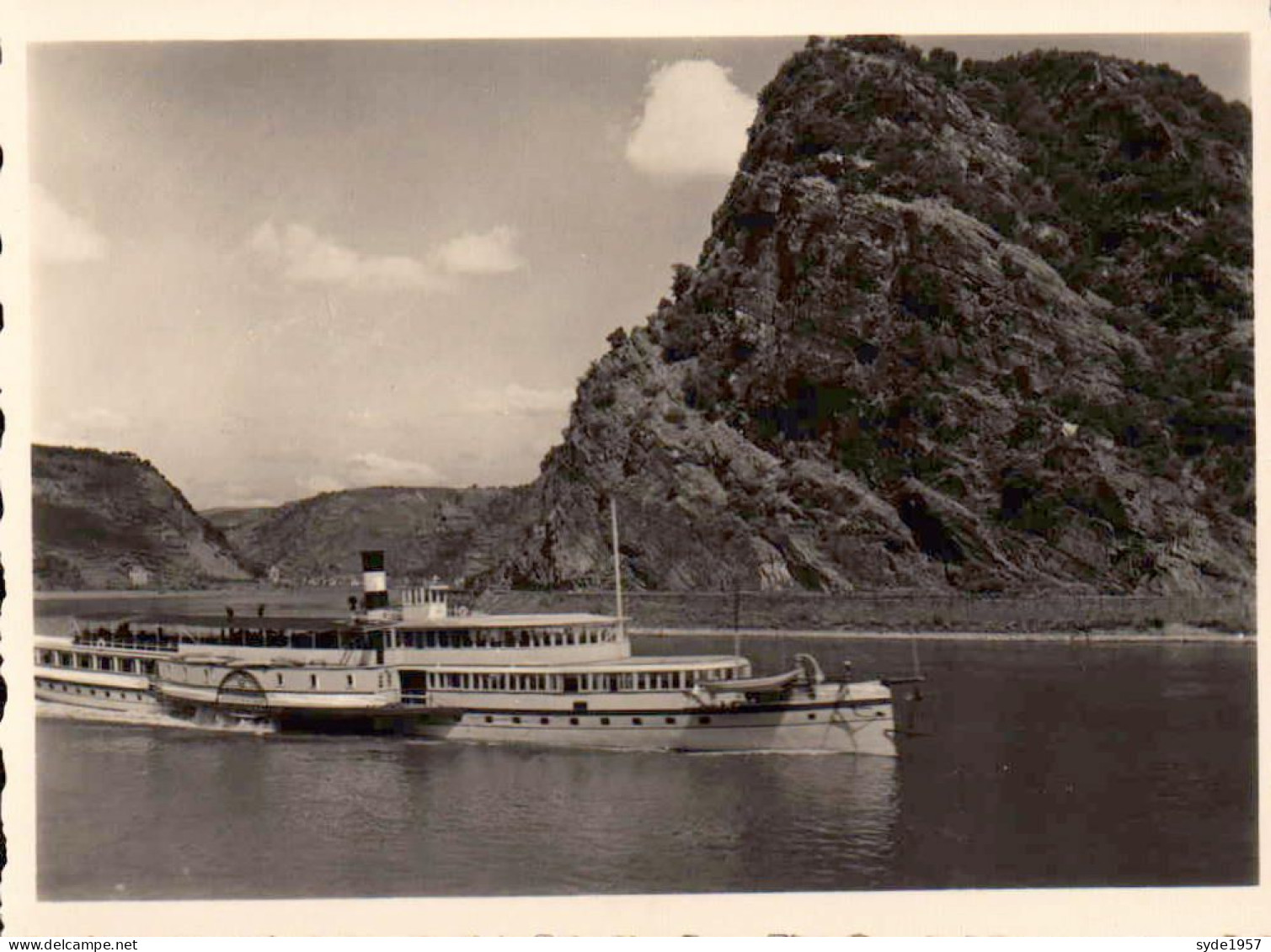 Der Rhein von Koblenz bis Rüdesheim - 12 originalaufnahmen 6,5 x9cm - Photo originale de cartes postales  (Cekade)