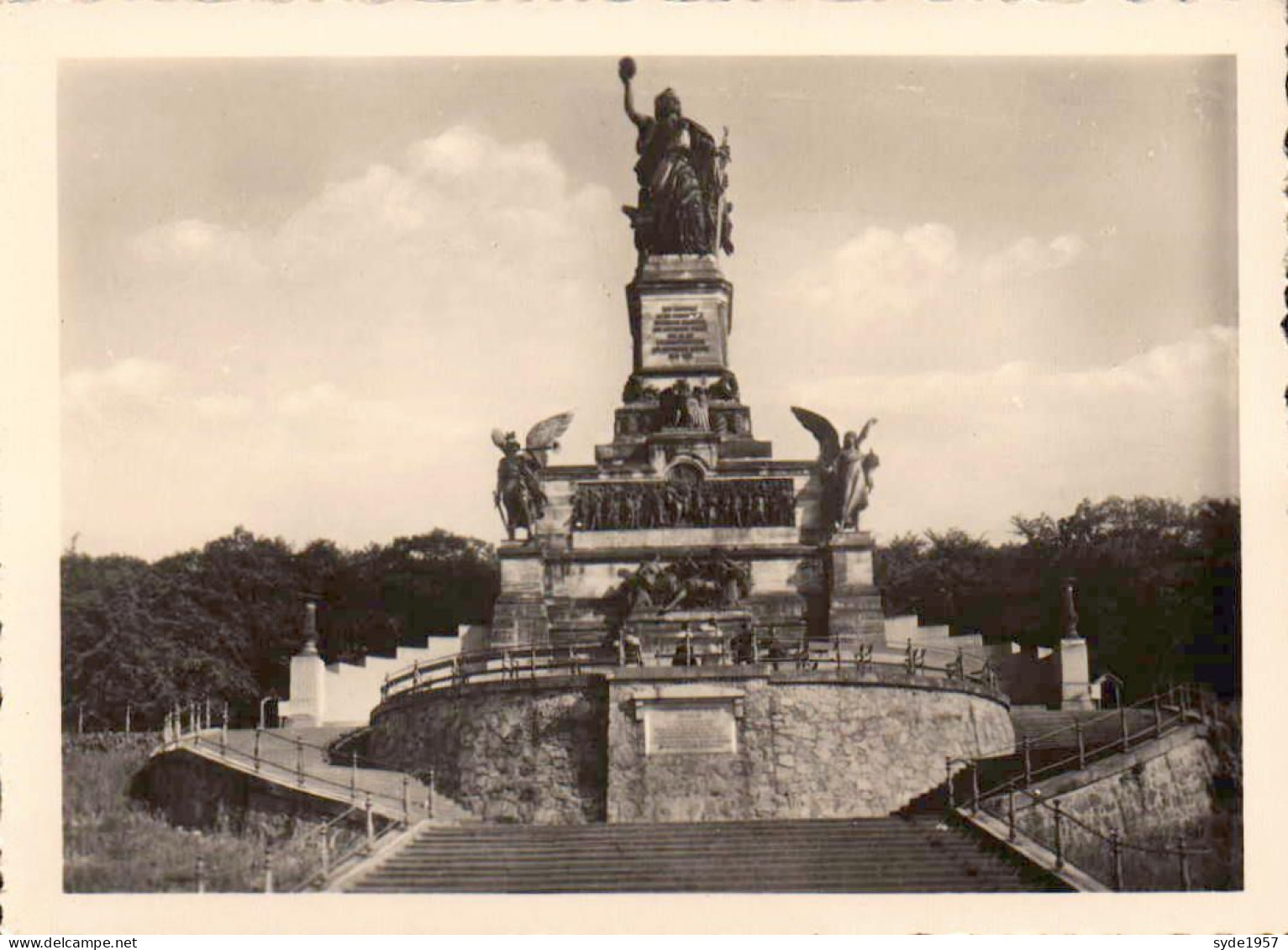 Der Rhein von Koblenz bis Rüdesheim - 12 originalaufnahmen 6,5 x9cm - Photo originale de cartes postales  (Cekade)