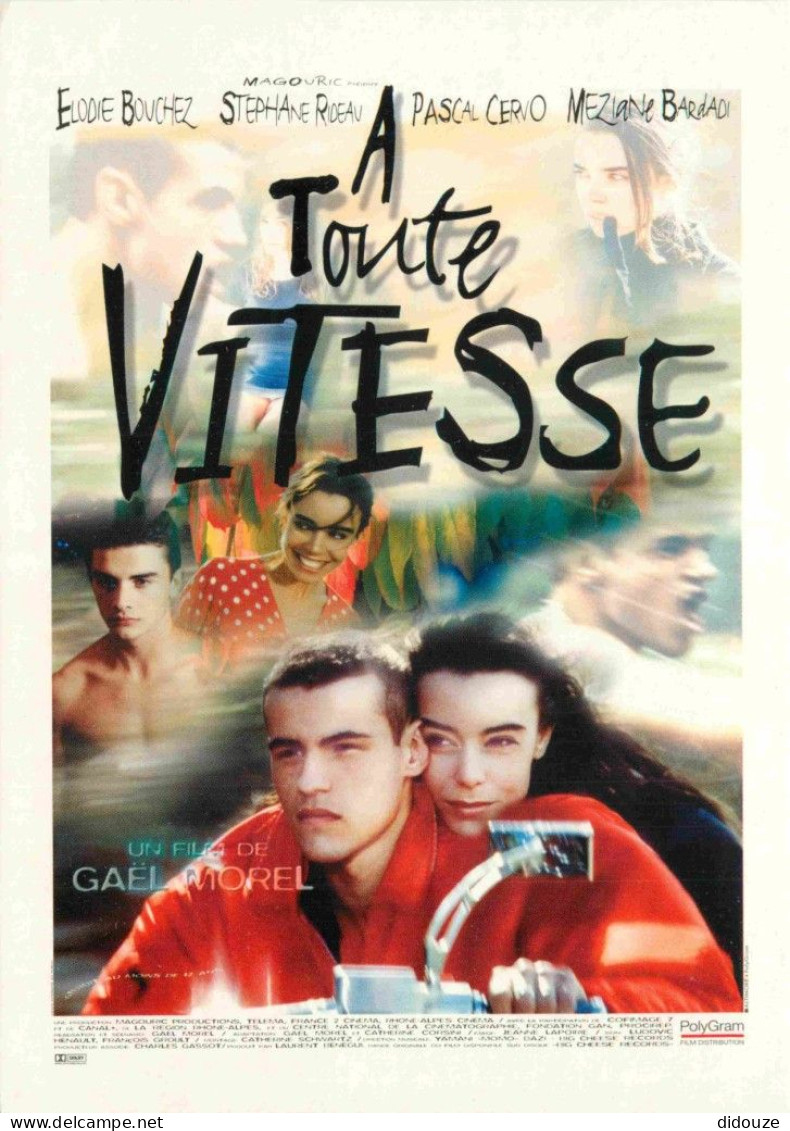 Cinema - Affiche De Film - A Toute Vitesse - Elodie Bouchez - Stephane Rideau - Pascal Cerno - CPM - Carte Neuve - Voir  - Posters On Cards