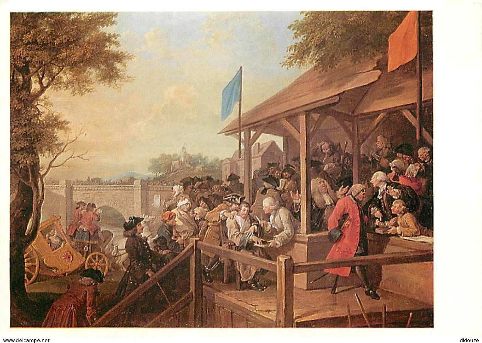 Art - Peinture - William Hogarth - An Election III The Polling - Carte Neuve - CPM - Voir Scans Recto-Verso - Paintings