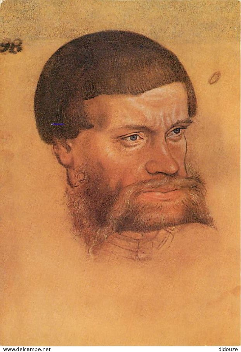 Art - Peinture - Lucas Cranach - Portrait Présumé De L'Architecte Konrad Krebs  - Carte Neuve - CPM - Voir Scans Recto-V - Malerei & Gemälde