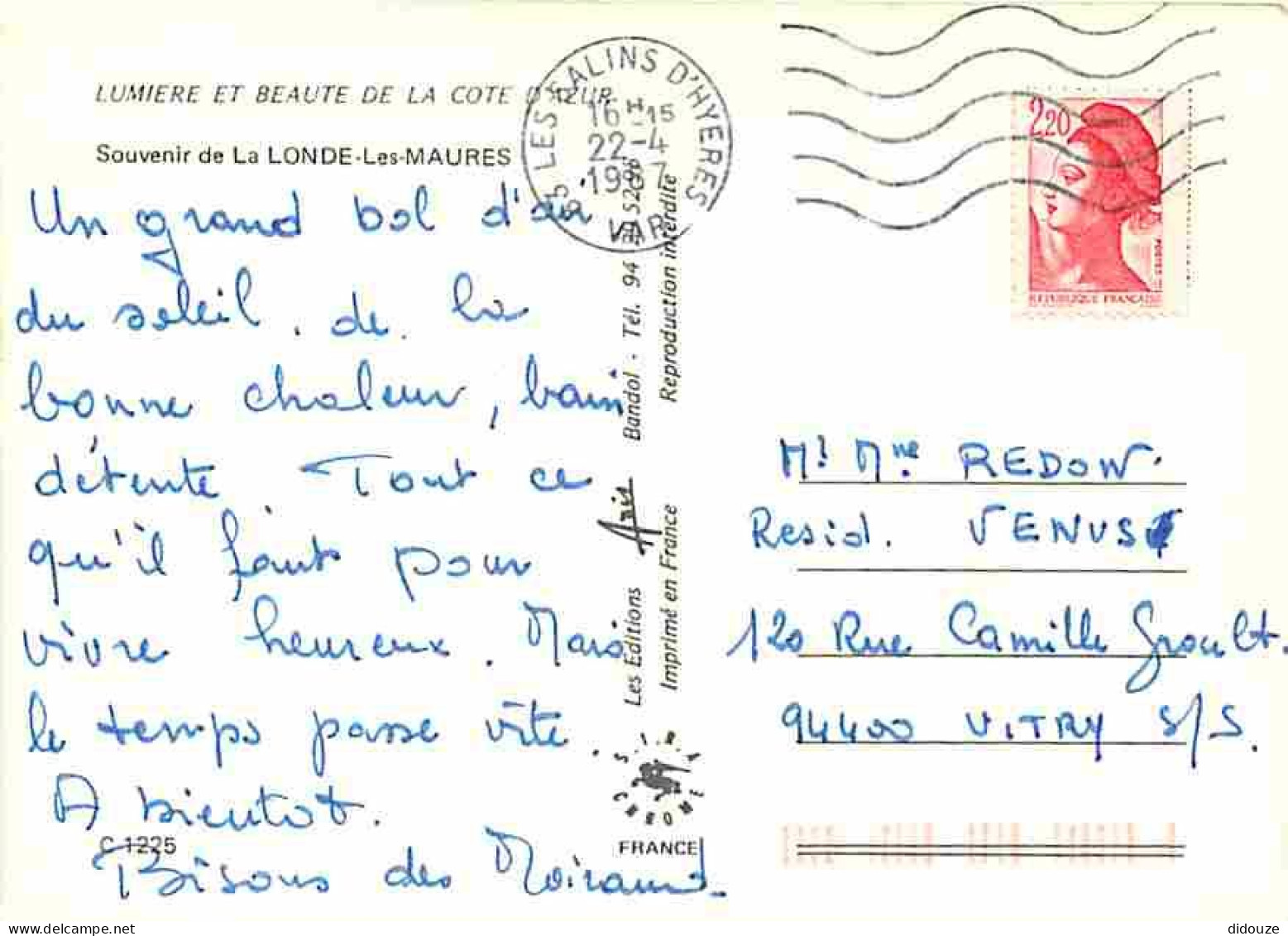 83 - La Londe Les Maures - Multivues - CPM - Voir Scans Recto-Verso - La Londe Les Maures