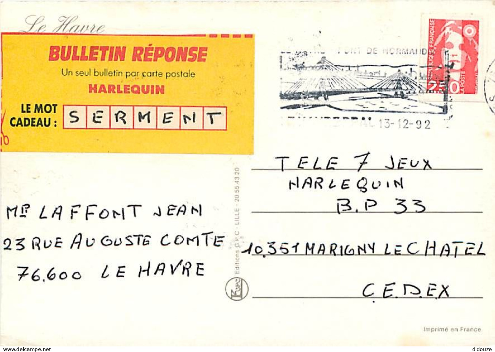 76 - Le Havre - Multivues - Flamme Postale De Le Havre - CPM - Voir Scans Recto-Verso - Non Classés