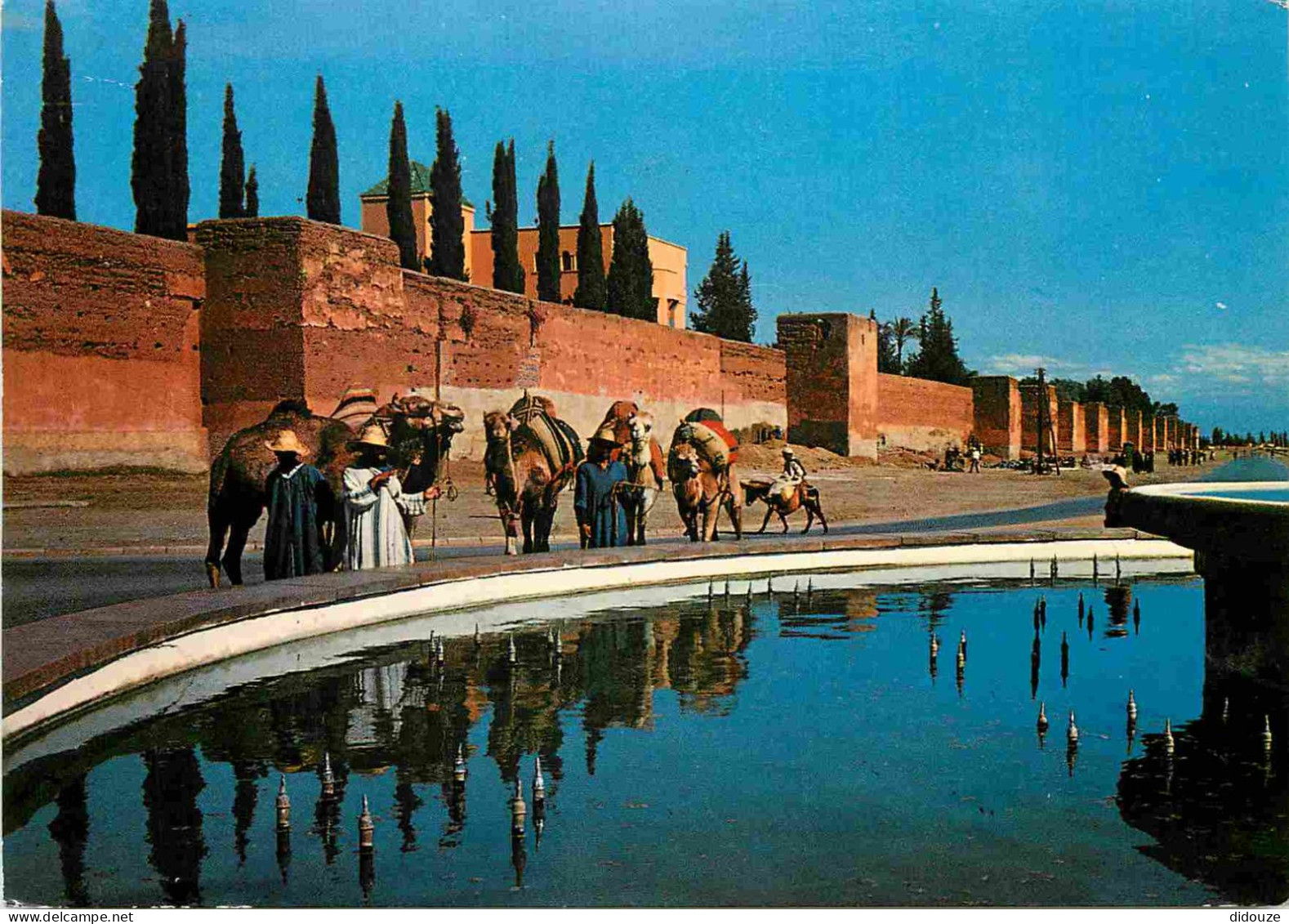 Maroc - Marrakech - Les Remparts - Chameliers - CPM - Carte Neuve - Voir Scans Recto-Verso - Marrakesh