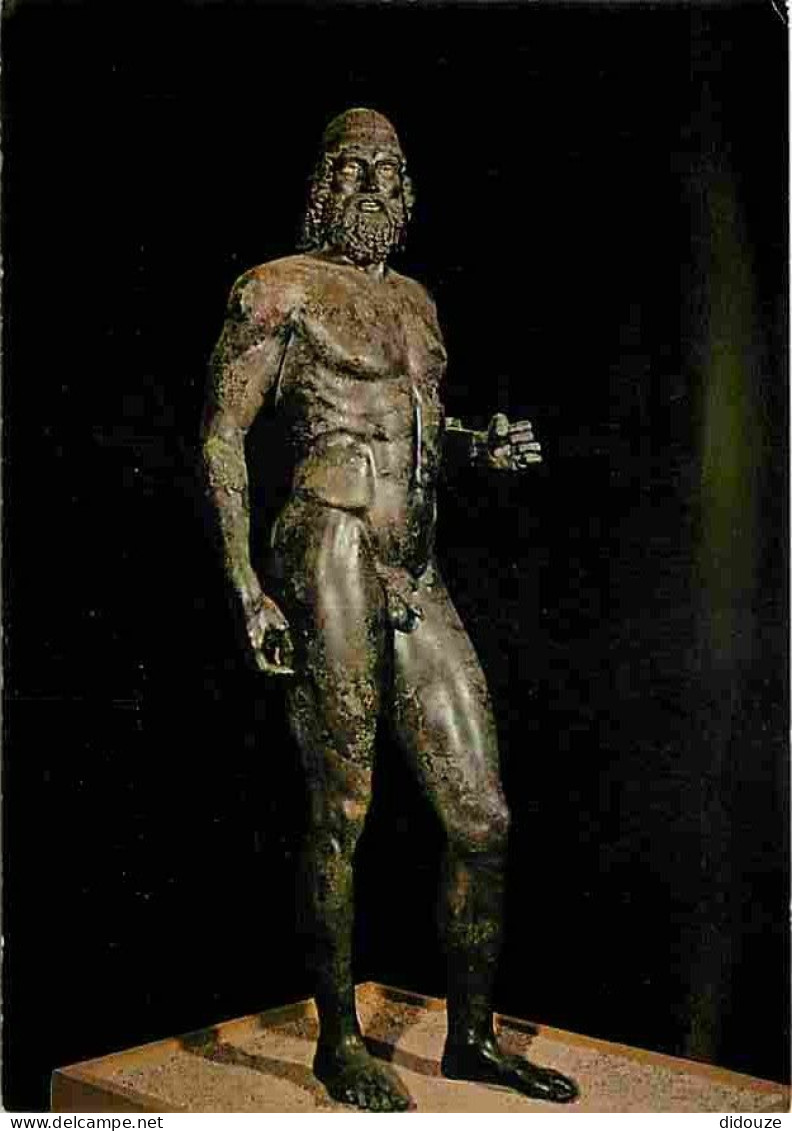 Art - Antiquités - Reggio Calabria - Museo Nazionale - Bronzi Di Riace - Statua A - CPM - Voir Scans Recto-Verso - Antiek