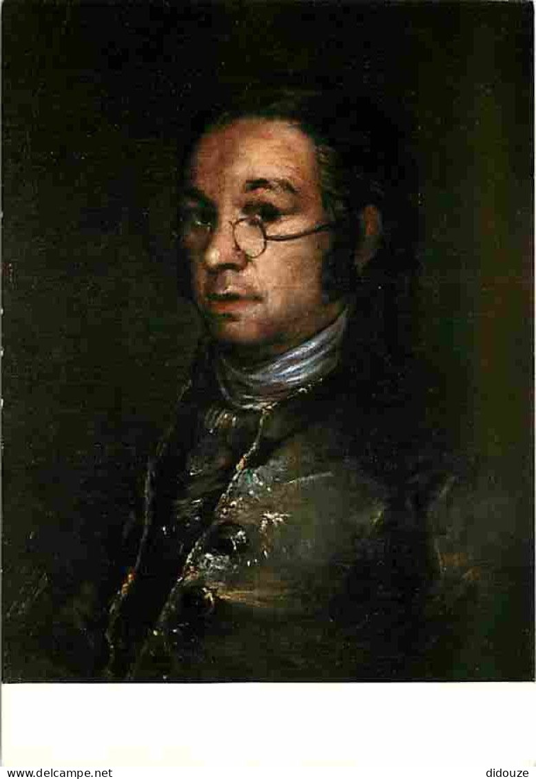 Art - Peinture - Francisco De Goya - Autoportrait - CPM - Voir Scans Recto-Verso - Malerei & Gemälde