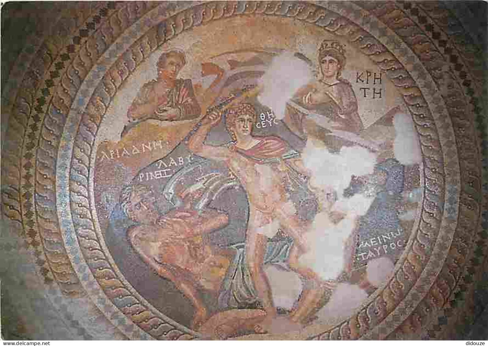 Art - Mosaique - Thésée Tuant Le Minotaure - Mosaique De La Maison De Thésée à Paphos - CPM - Voir Scans Recto-Verso - Sonstige & Ohne Zuordnung