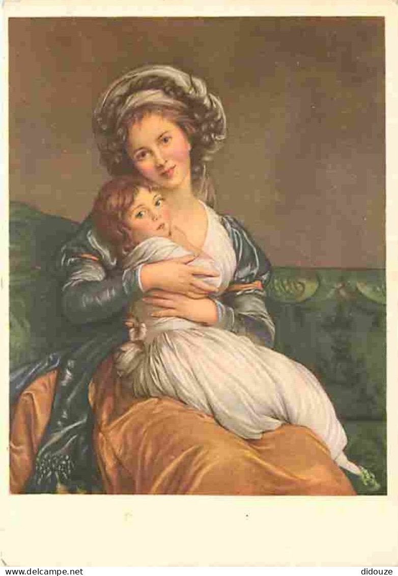 Art - Peinture - Elisabeth Louise Vigée Lebrun - Portrait De Mme Vigée Lebrun Et De Sa Fille - CPM - Voir Scans Recto-Ve - Malerei & Gemälde