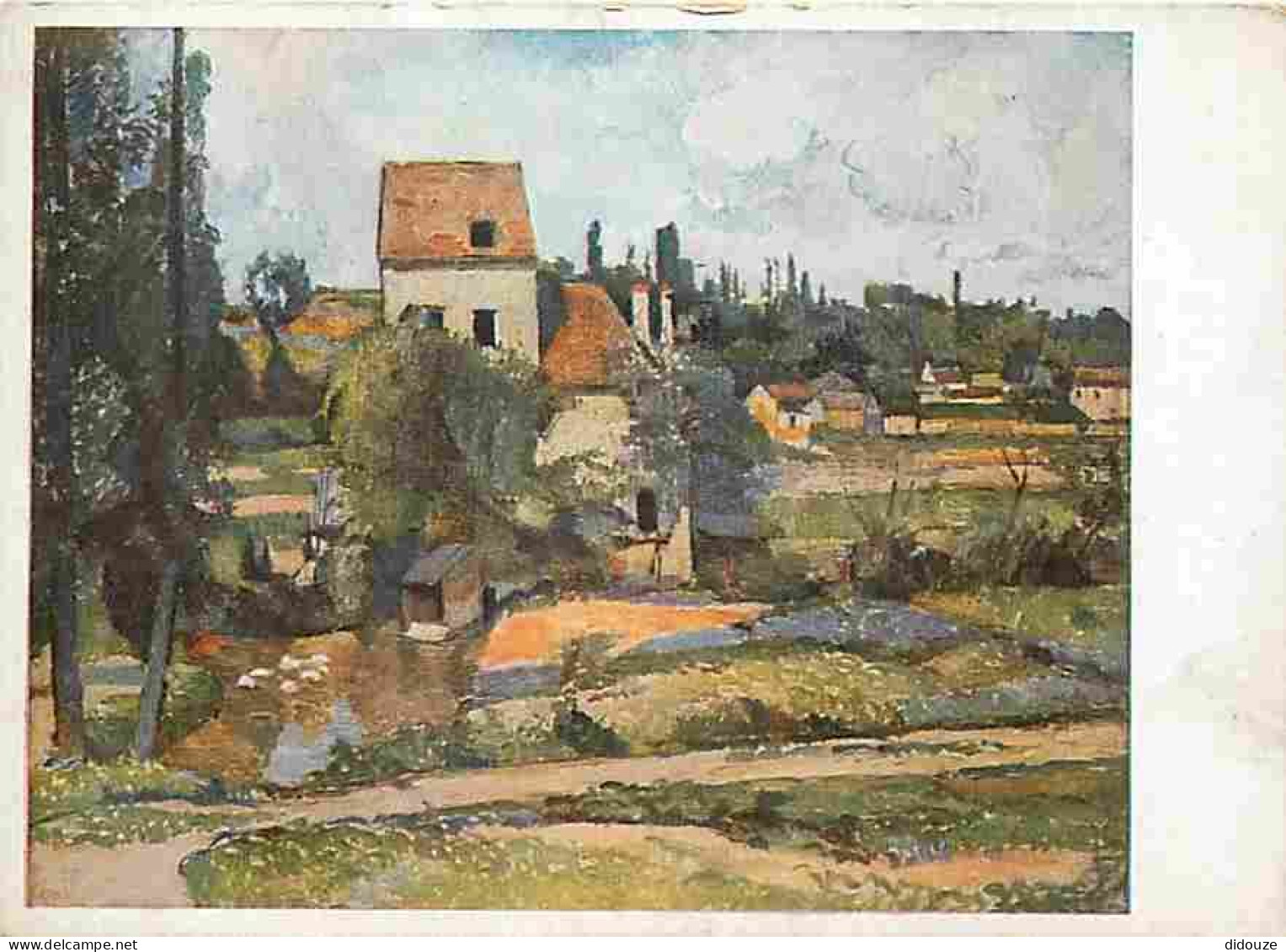 Art - Peinture - Paul Cézanne - Paysage - CPM - Voir Scans Recto-Verso - Malerei & Gemälde