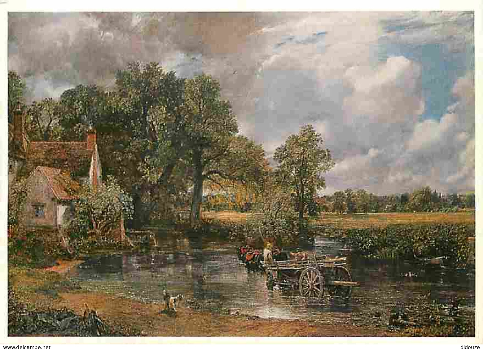Art - Peinture - John Constable - The Hay Wain - CPM - Voir Scans Recto-Verso - Malerei & Gemälde