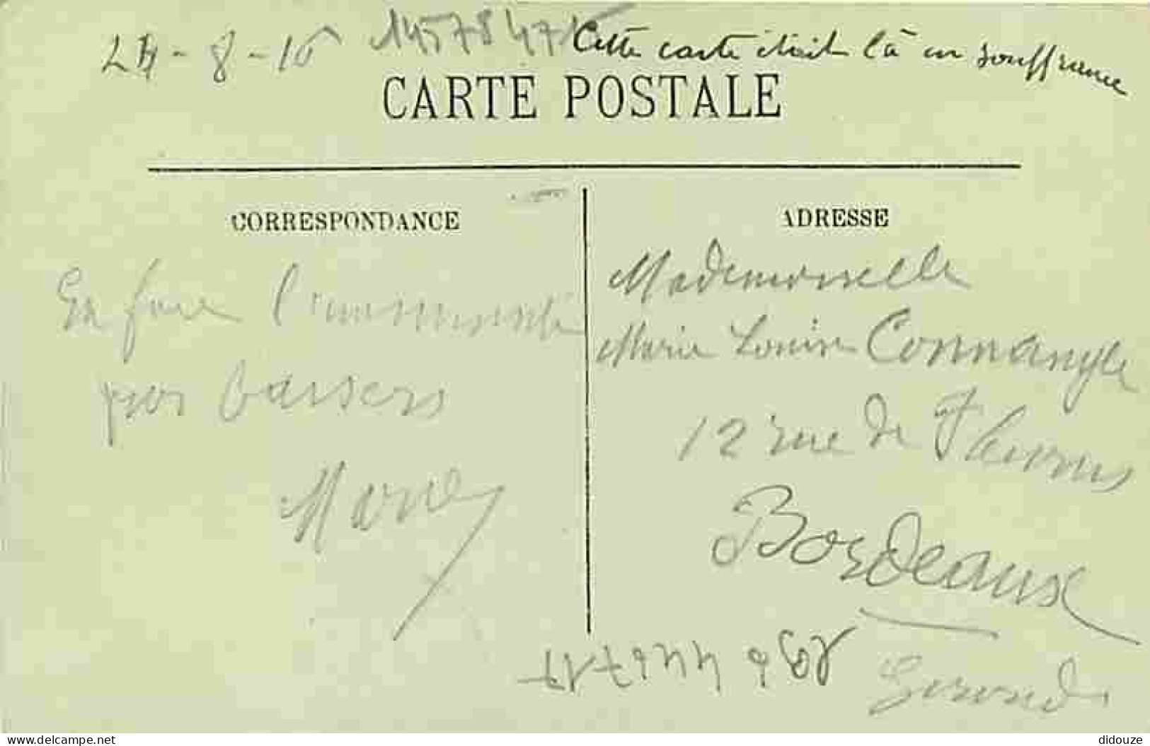 64 - Biarritz - La Place Et Les Villas De L'Atalaye - Oblitération Ronde De 1916 - CPA - Voir Scans Recto-Verso - Biarritz