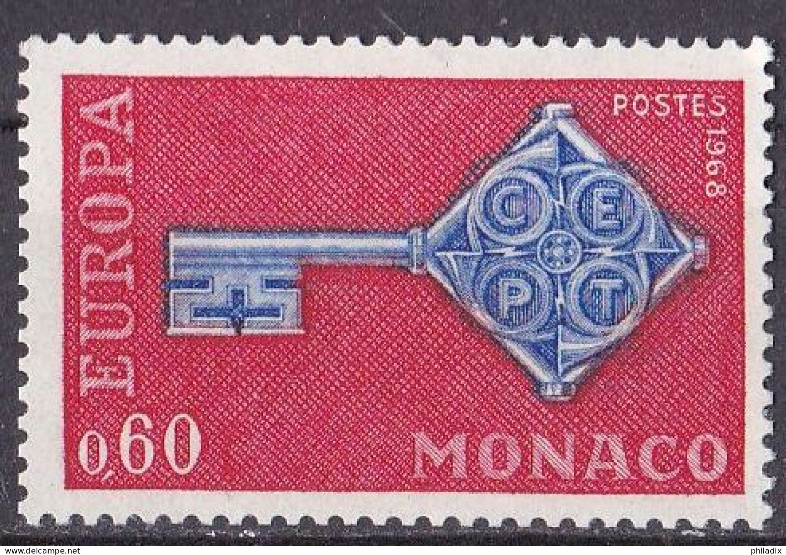 # Monaco Marke Von 1968 **/MNH (A5-6) - Unused Stamps