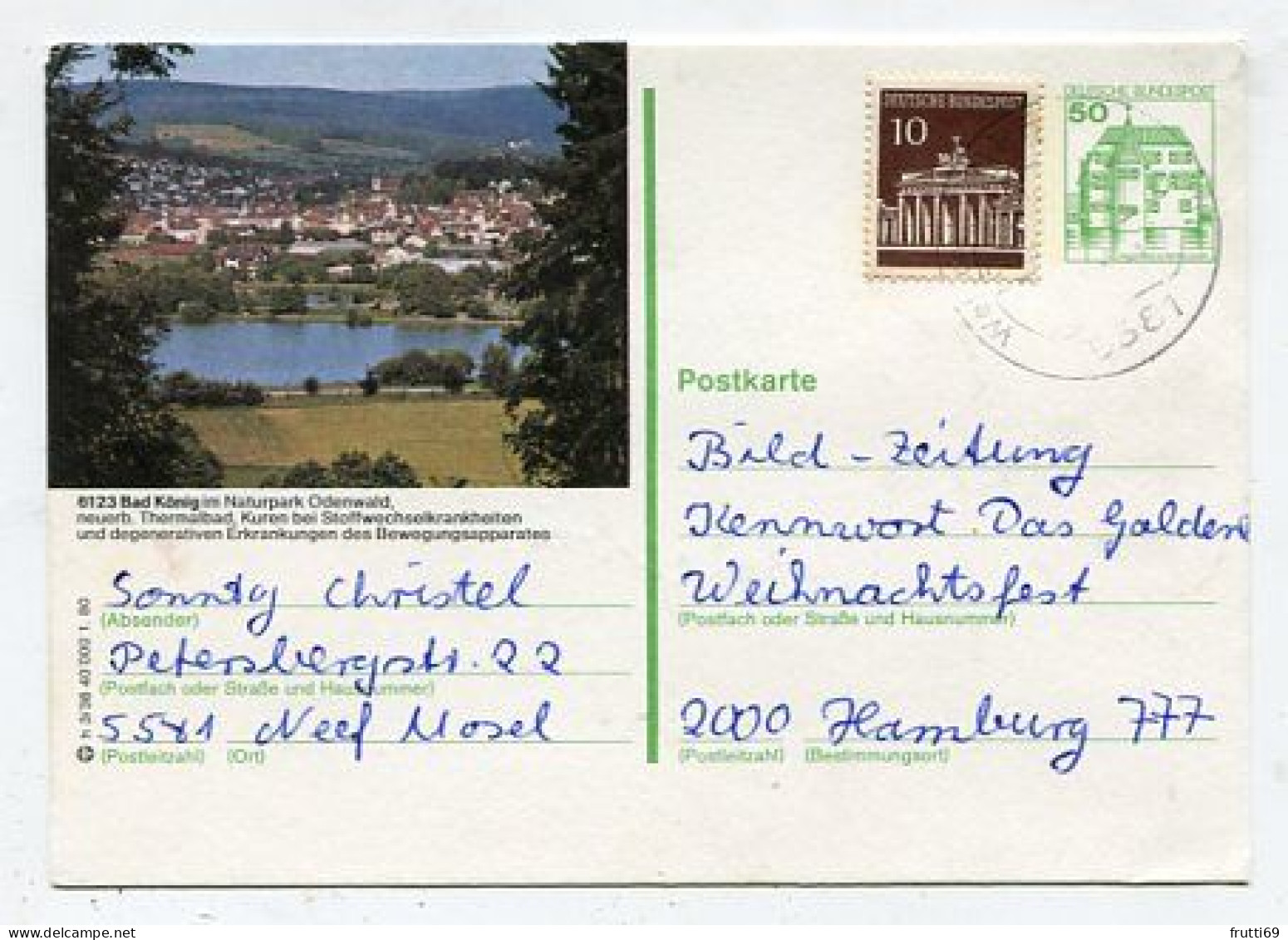 AK 213143 GERMANY - Bad König - Bad Koenig