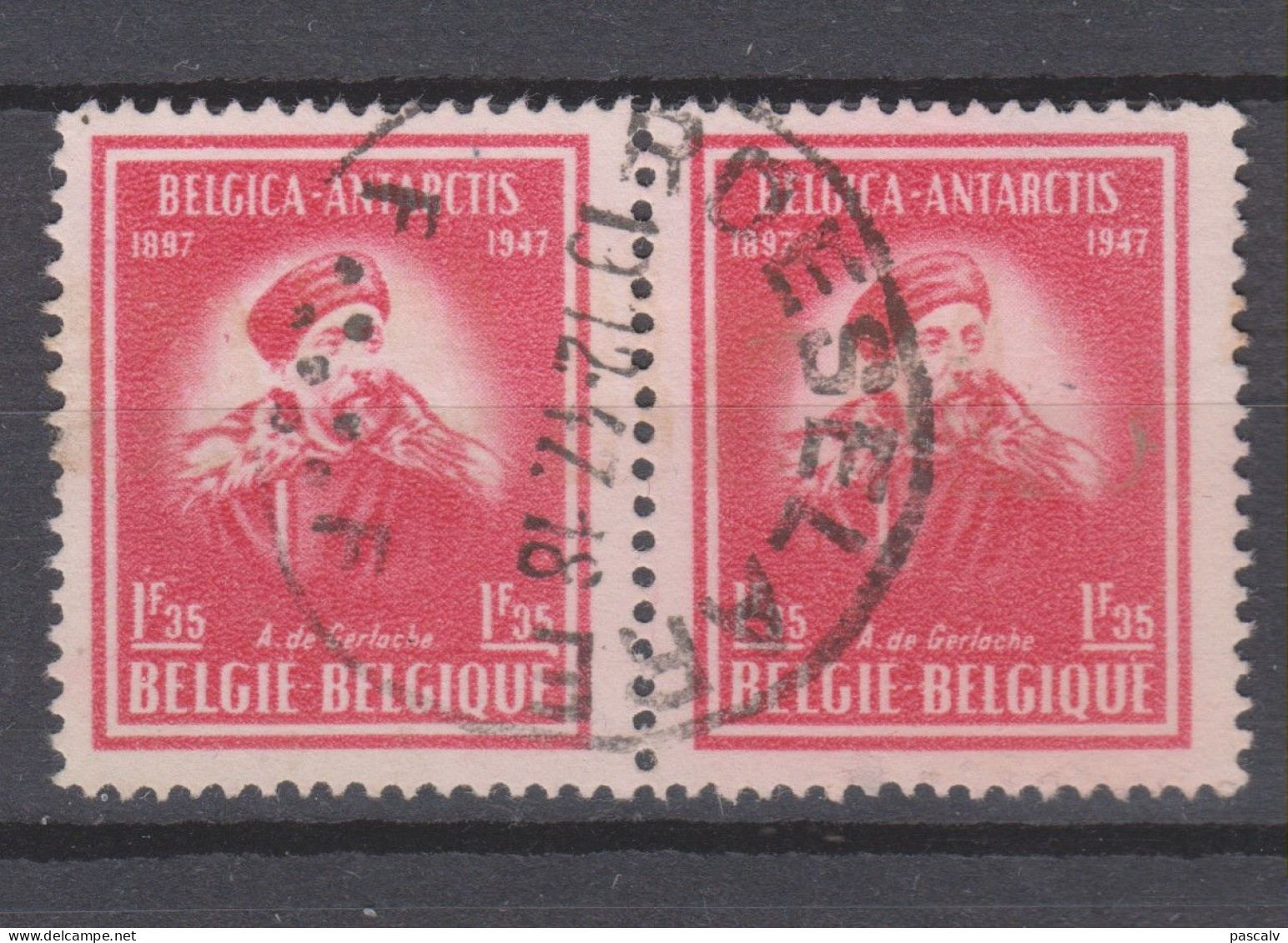 COB 749 En Paire Oblitération Centrale ROESELARE - Used Stamps