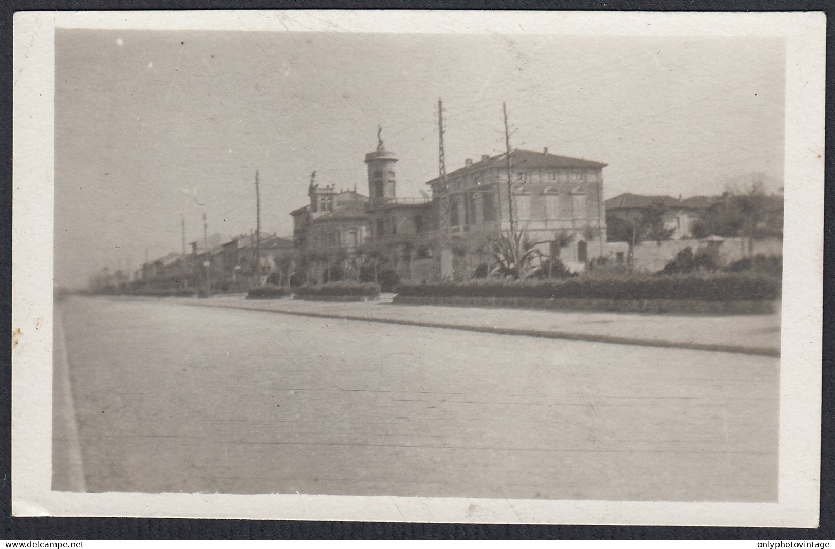 Scorcio Panoramico Di Una Città Da Identificare - 1930 Fotografia D'epoca - Orte