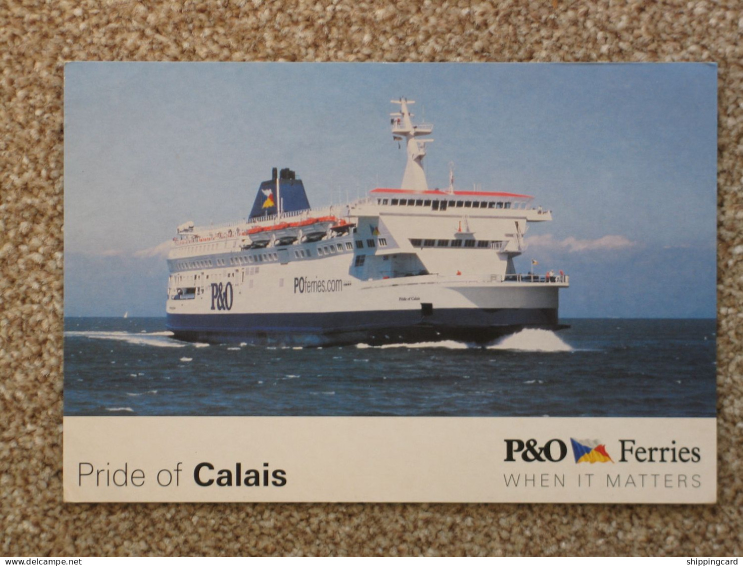 P+O PRIDE OF CALAIS OFFICIAL - Fähren