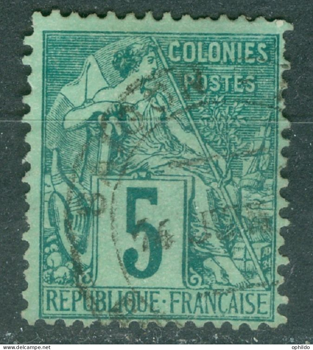 France  Col émis Gle  49  Ob  Second Choix   Obli  Saigon  Telegraphique    - Alphee Dubois