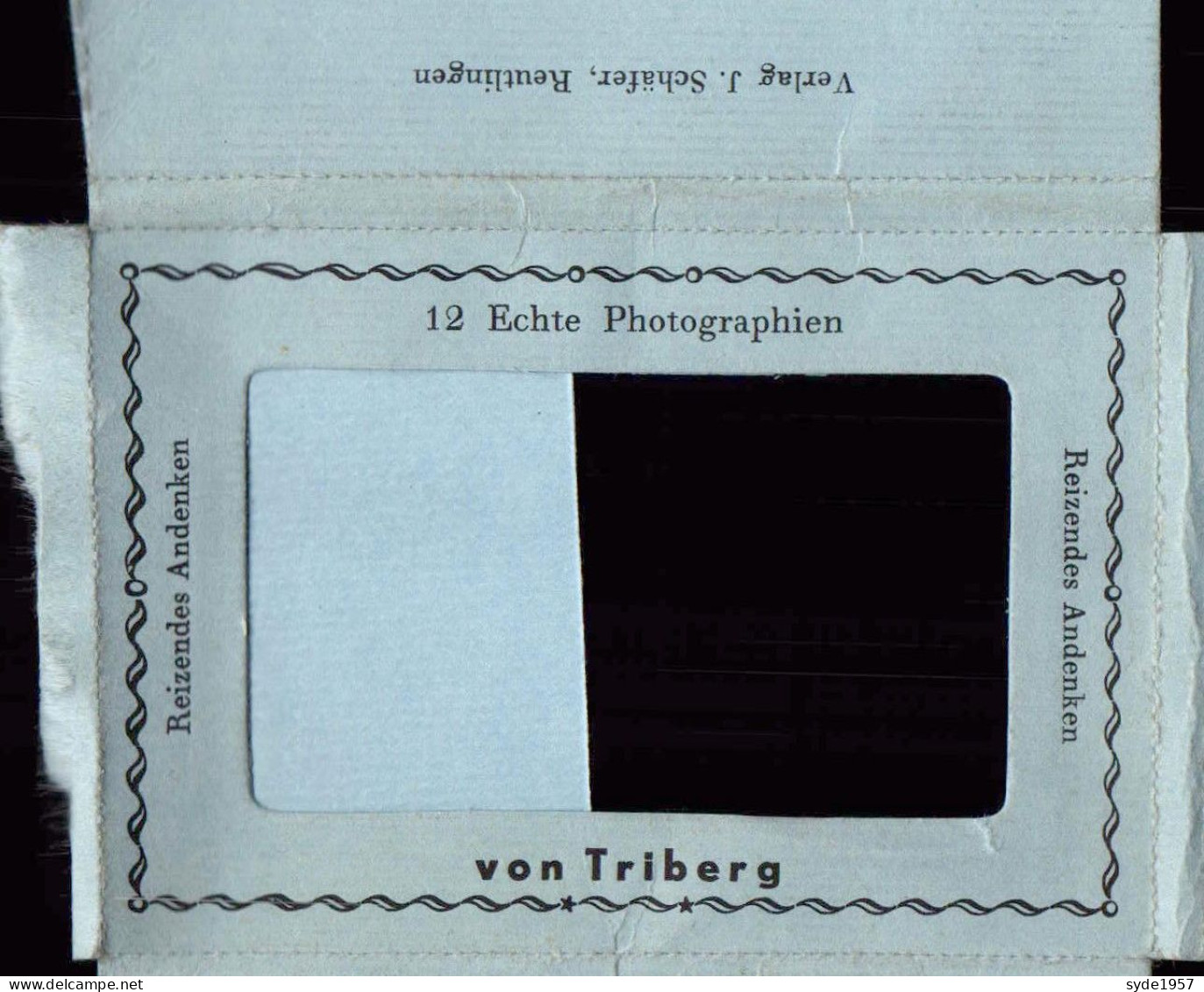 12 Echte Photographien Von TRIBERG (reizende Aandenken) - Photo Ayant Servi à Des Cartes Postales -Verslag J. Schäfer, - Triberg
