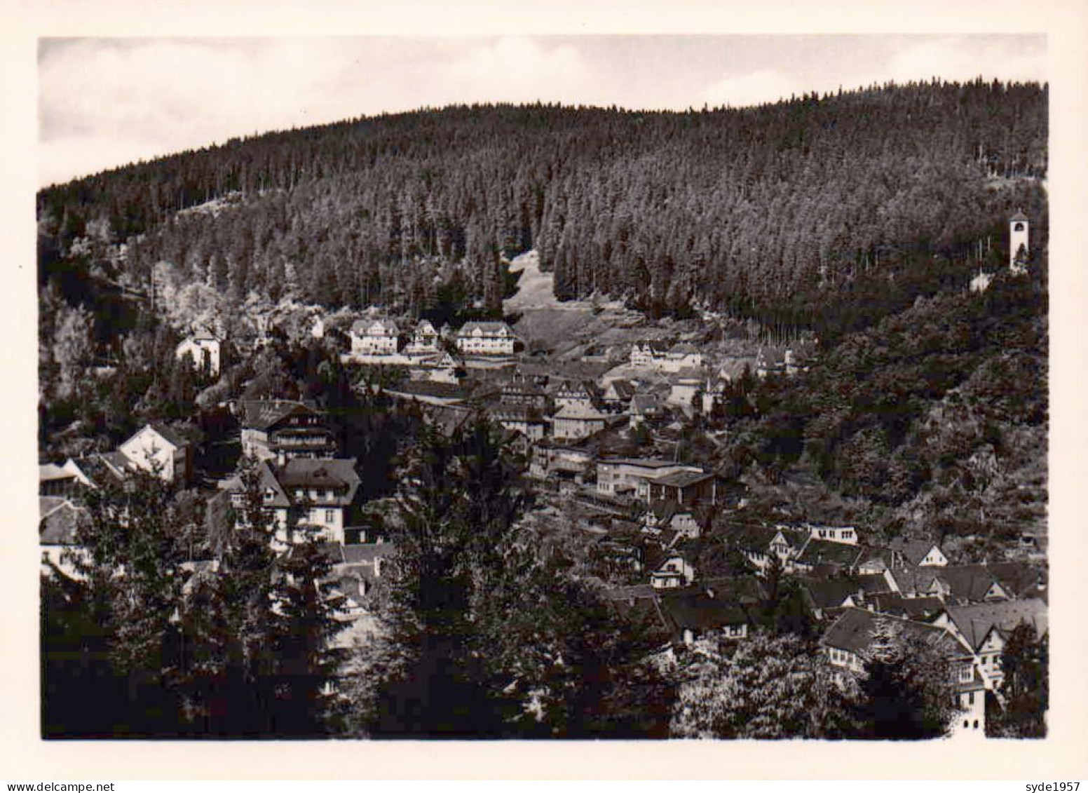 12 Echte photographien von TRIBERG (reizende Aandenken) - photo ayant servi à des cartes postales -Verslag J. Schäfer,