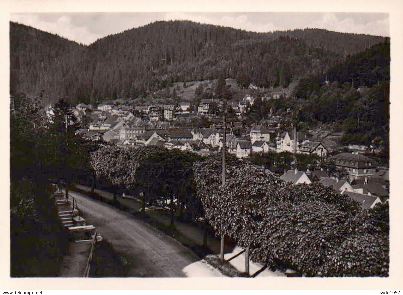 12 Echte photographien von TRIBERG (reizende Aandenken) - photo ayant servi à des cartes postales -Verslag J. Schäfer,