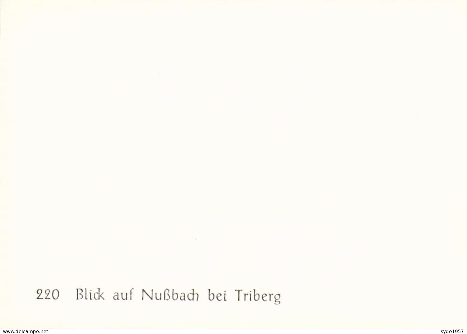 12 Echte photographien von TRIBERG (reizende Aandenken) - photo ayant servi à des cartes postales -Verslag J. Schäfer,