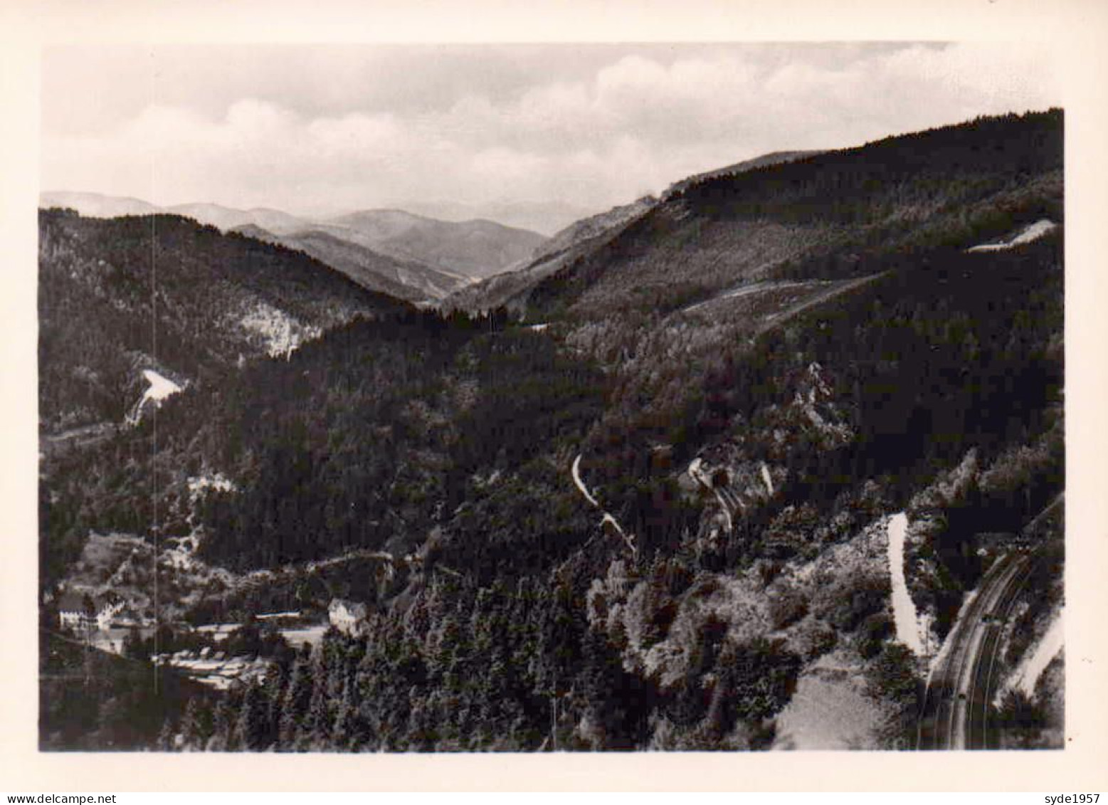 12 Echte photographien von TRIBERG (reizende Aandenken) - photo ayant servi à des cartes postales -Verslag J. Schäfer,