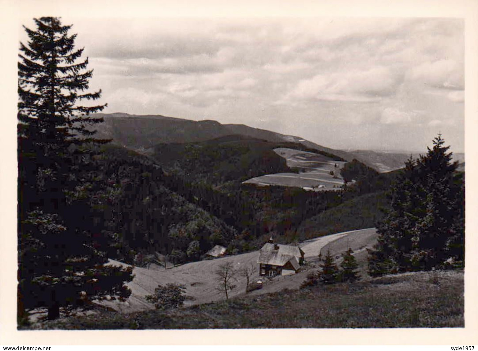 12 Echte photographien von TRIBERG (reizende Aandenken) - photo ayant servi à des cartes postales -Verslag J. Schäfer,