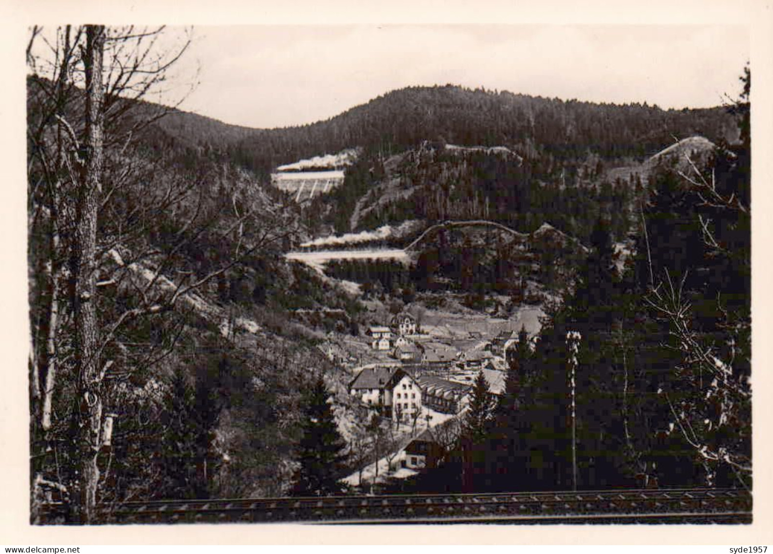 12 Echte photographien von TRIBERG (reizende Aandenken) - photo ayant servi à des cartes postales -Verslag J. Schäfer,