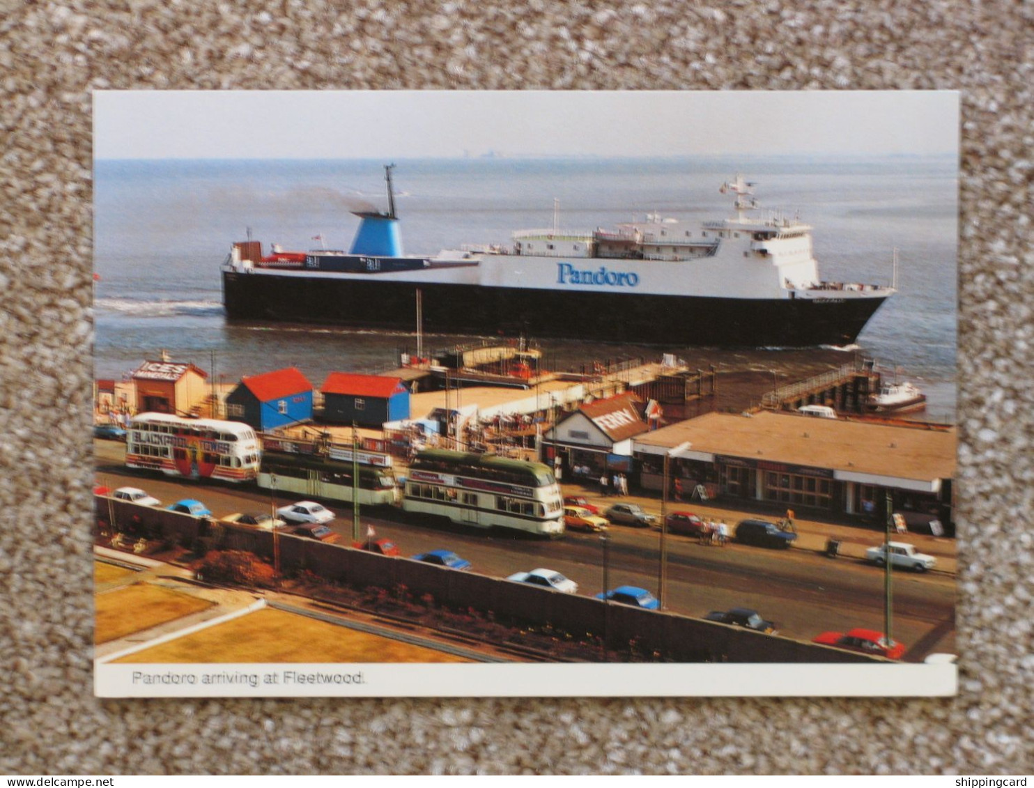 P+O BUFFALO AT FLEETWOOD - Ferries