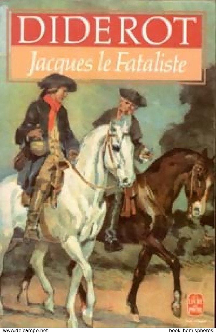 Jacques Le Fataliste (1985) De Denis ; Collectif Diderot - Otros Clásicos