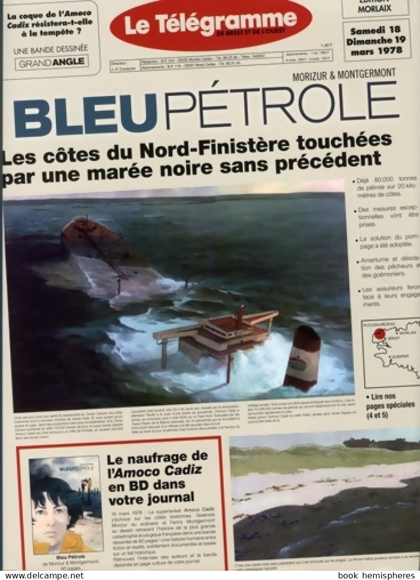 Bleu Pétrole - Jaquette (2018) De Fanny Montgermont - Autres & Non Classés