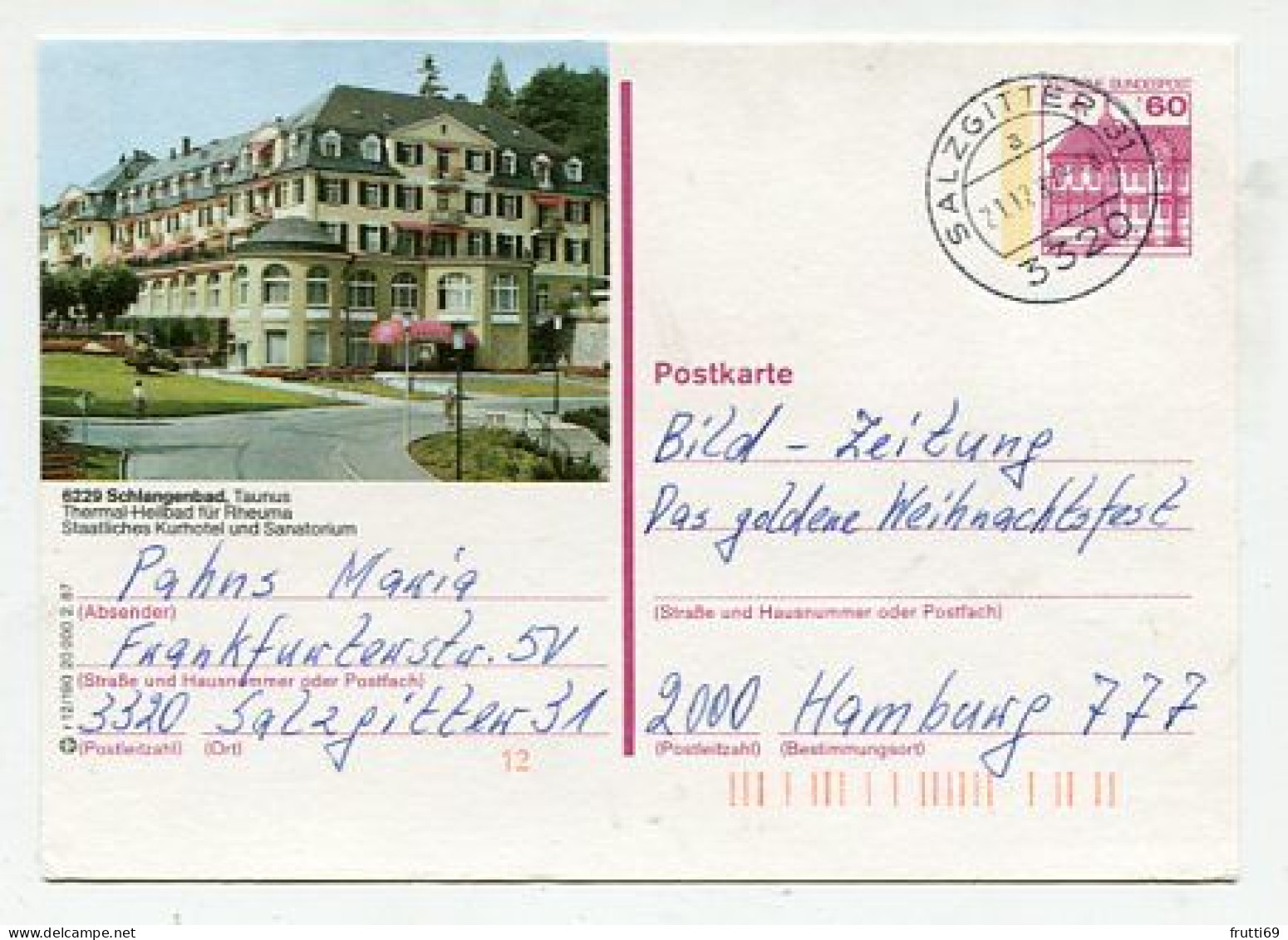 AK 213153 GERMANY - Schlangenbad / Taunus - Schlangenbad