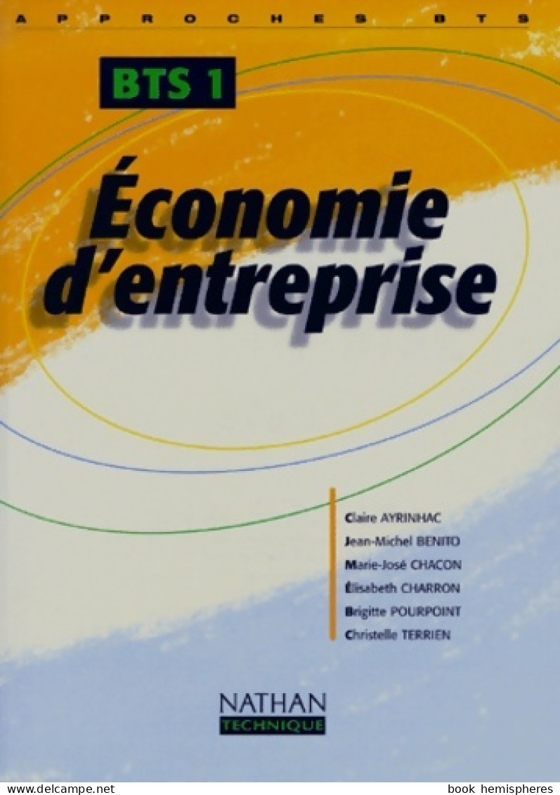 économie D'entreprise BTS 1 élève 2000 (2000) De Ayrinhac - 18 Años Y Más