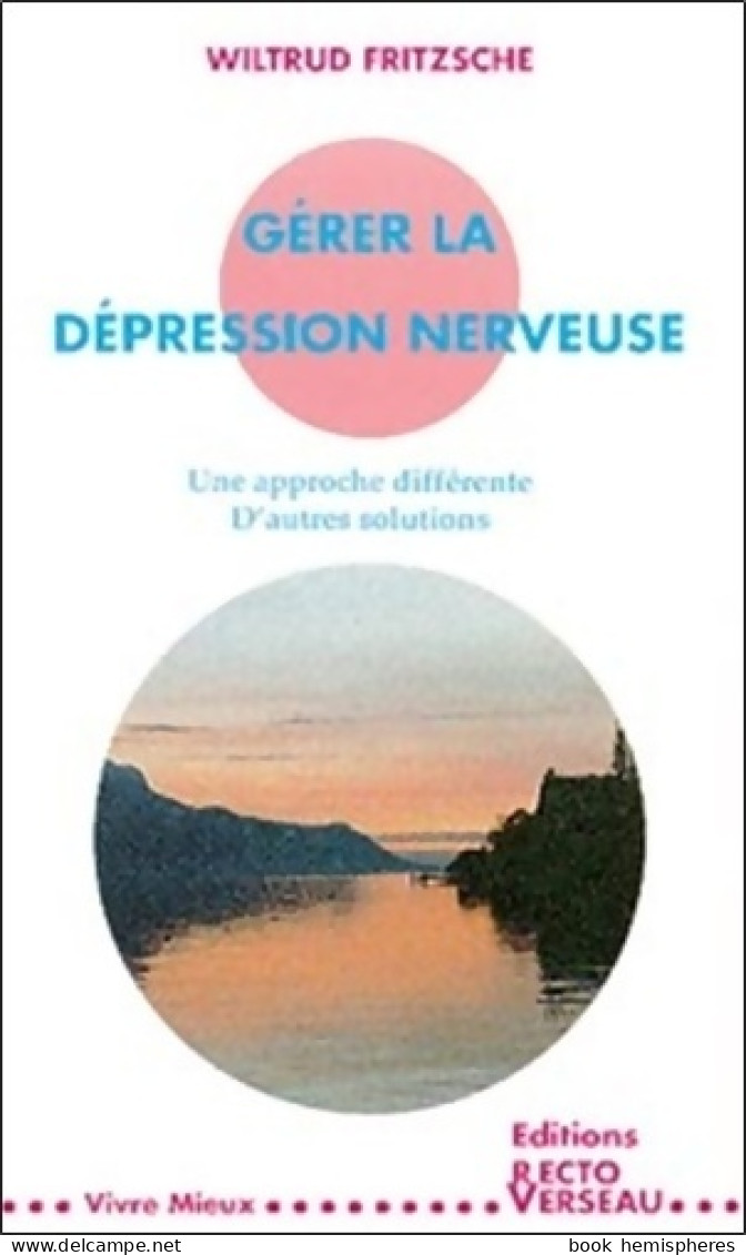 Gérer La Dépression Nerveuse (1999) De Wiltrud Fritzsche - Gezondheid