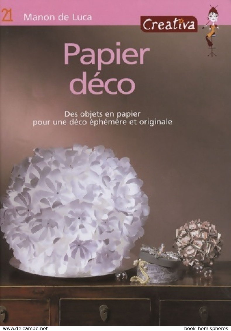 Papier Déco (2008) De Manon De Luca - Decoración De Interiores