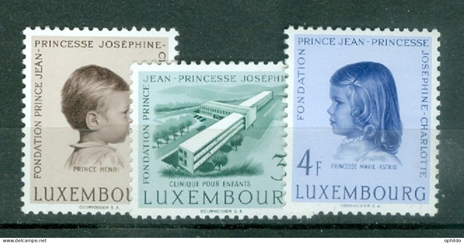 Luxembourg   528/530  * *  TB   - Unused Stamps