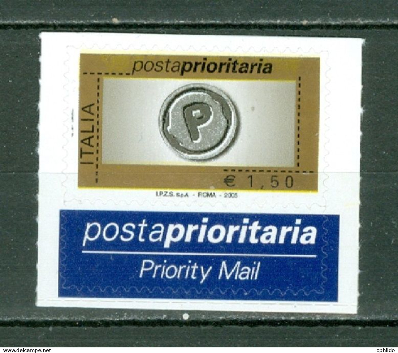 Italie Prior Année 2005  1.50 Euro  Michel  2957 III  * *  TB   - 2001-10: Neufs