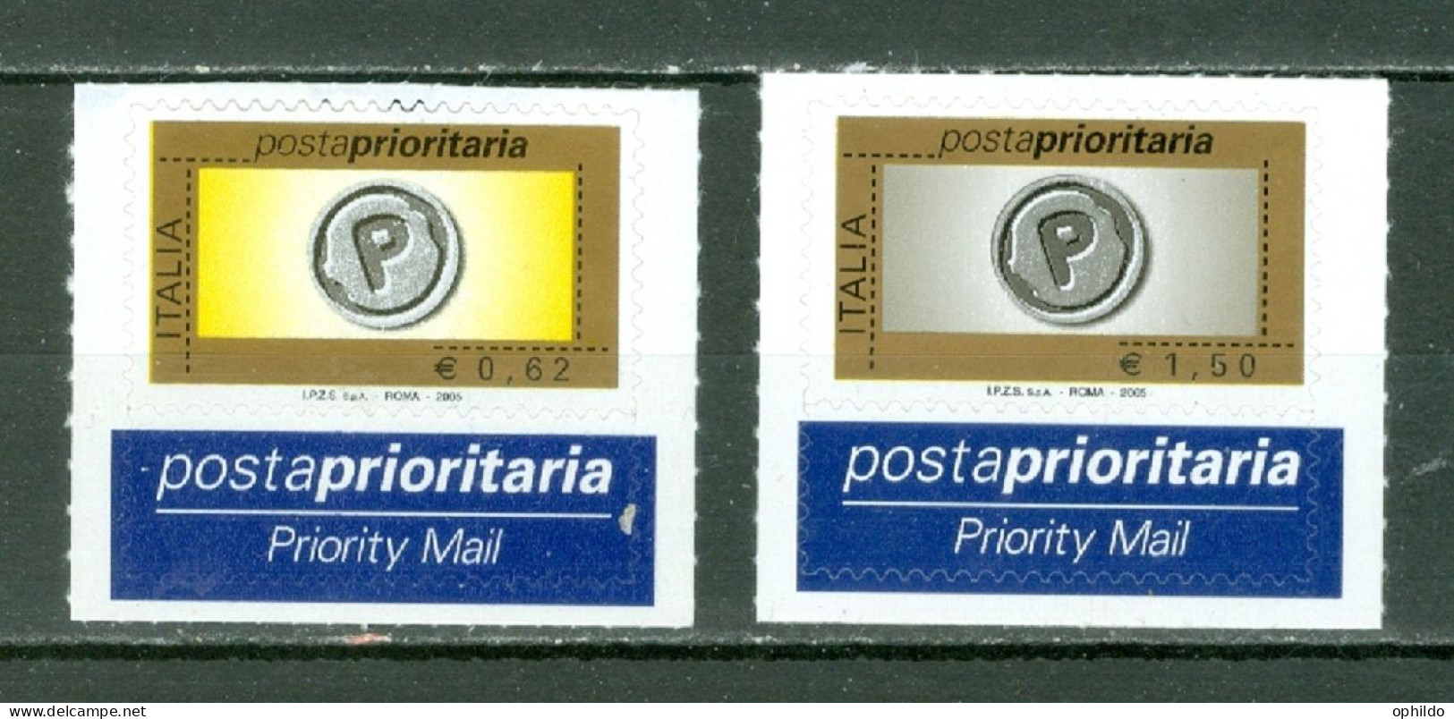 Italie Prior Année 2005    Michel 2804 IV Et  2957 III  * *  TB   - 2001-10:  Nuevos