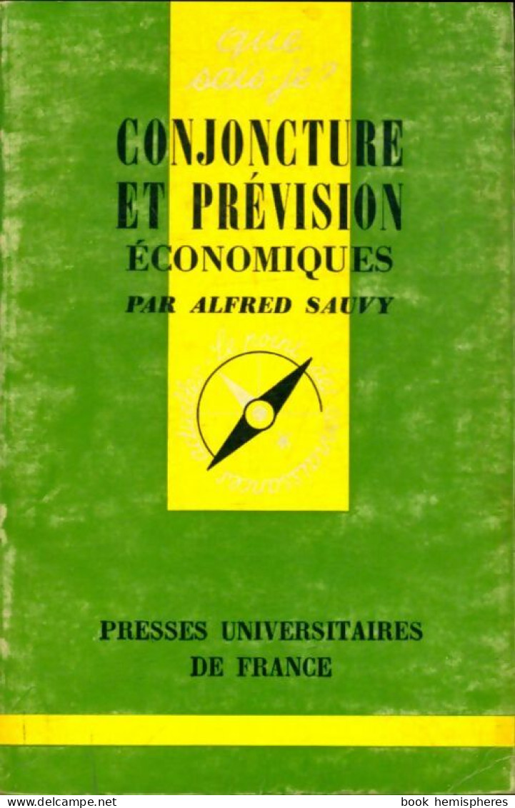 Conjoncture Et Prévision économiques (1969) De Alfred Sauvy - Economie