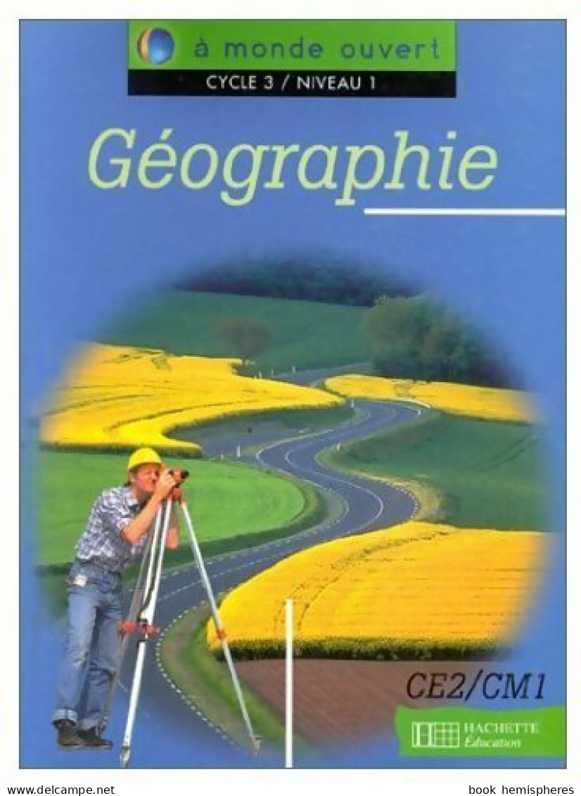 Géographie CE2/CM1cycle 3 Niveau 1 (1995) De Jean-Louis Nembrini - 6-12 Years Old