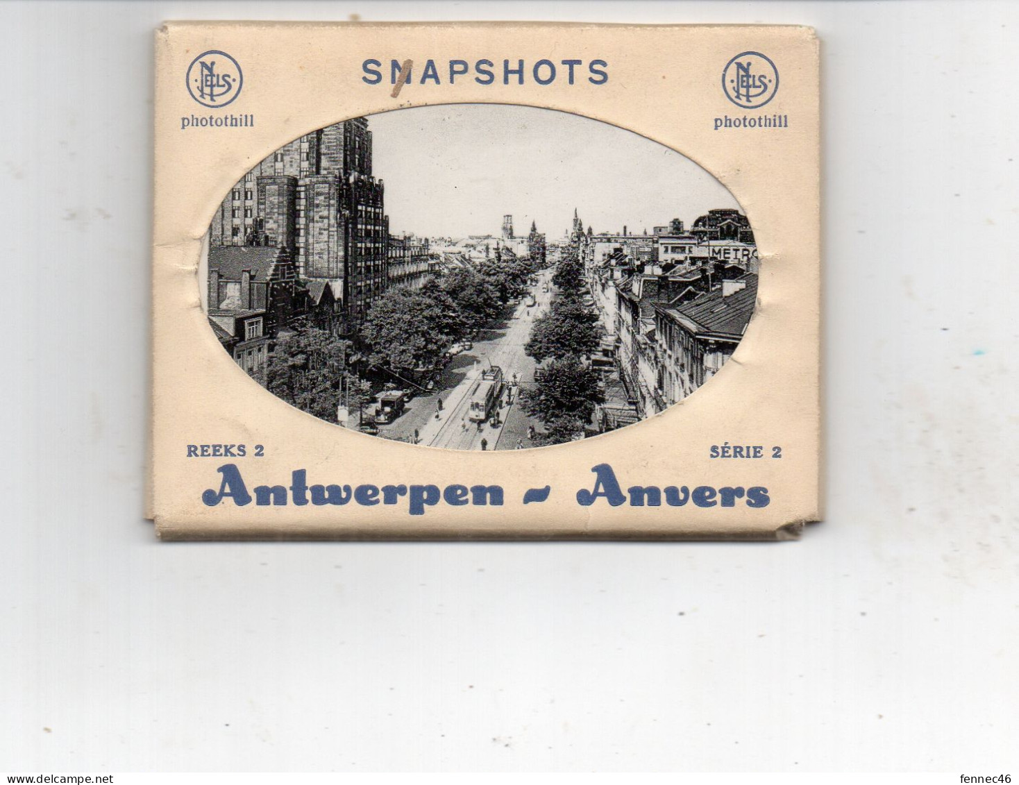 Photos, Lieux, BELGIQUE - ANTWERPEN / ANVERS -  Pochette De 10 Photos - Orte