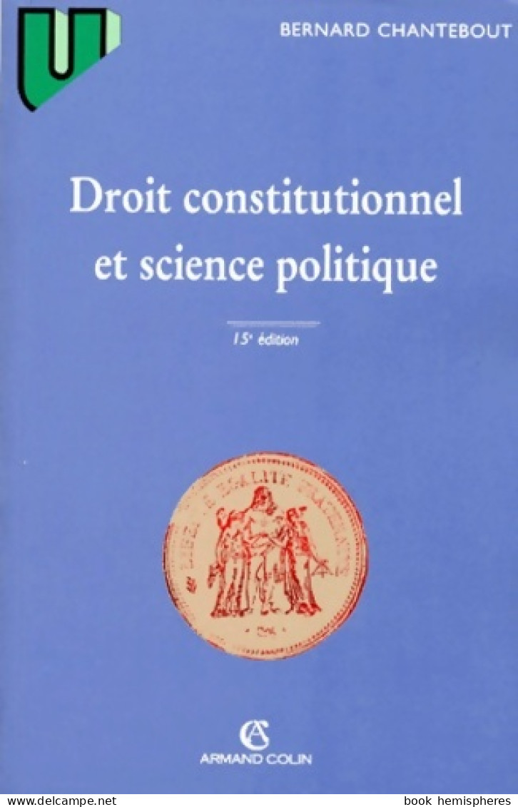 U. Droit (1998) De Bernard Chantebout - Recht