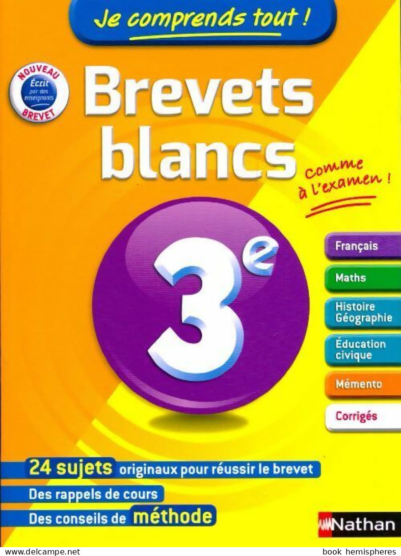 Brevets Blancs (2013) De Pierre-Alain Chiffre - 12-18 Años