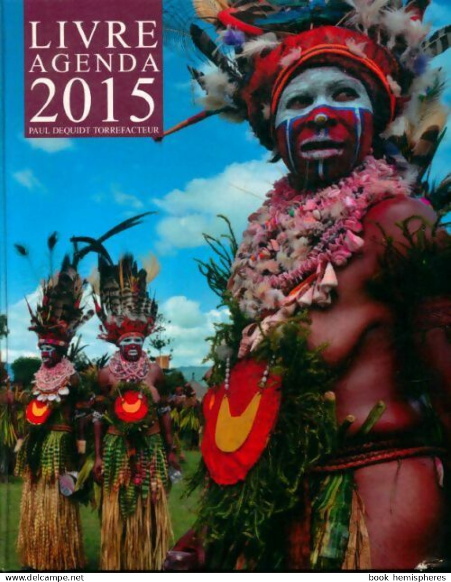 Livre Agenda 2015 (2015) De Collectif - Viajes