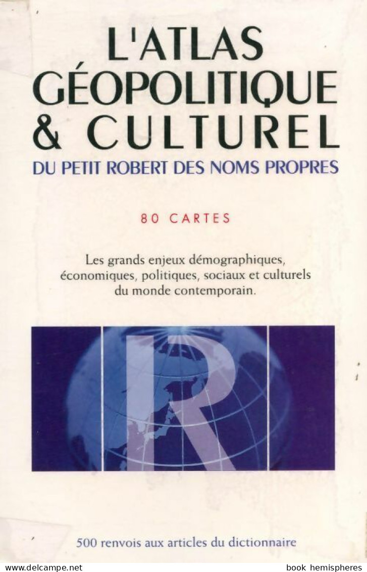 L'atlas Géopolitique & Culturel (2000) De Collectif - Mapas/Atlas