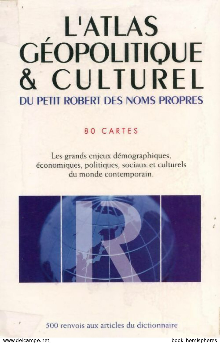 L'atlas Géopolitique & Culturel (2000) De Collectif - Mappe/Atlanti