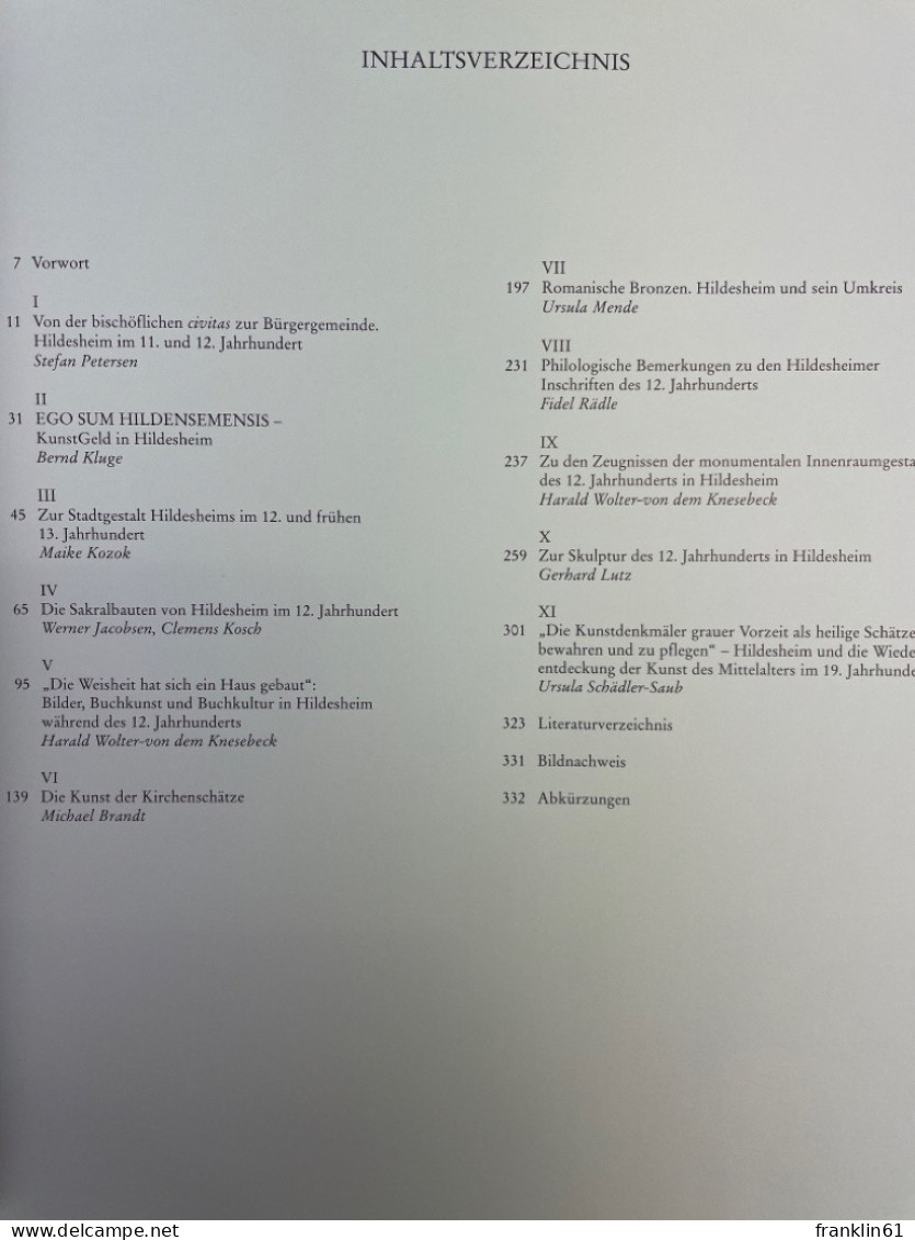 Abglanz Des Himmels : Romanik In Hildesheim ; Katalog Zur Ausstellung Des Dom-Museums Hildesheim. - Andere & Zonder Classificatie