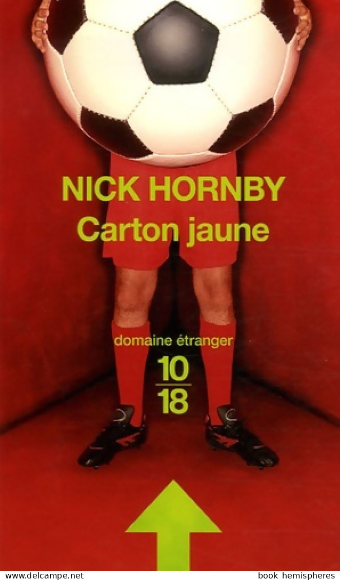 Carton Jaune (2000) De Nick Hornby - Other & Unclassified